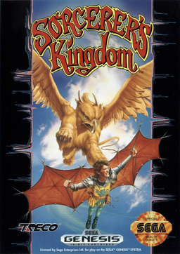 Sorcer Kingdom box art for Sega Mega Drive
